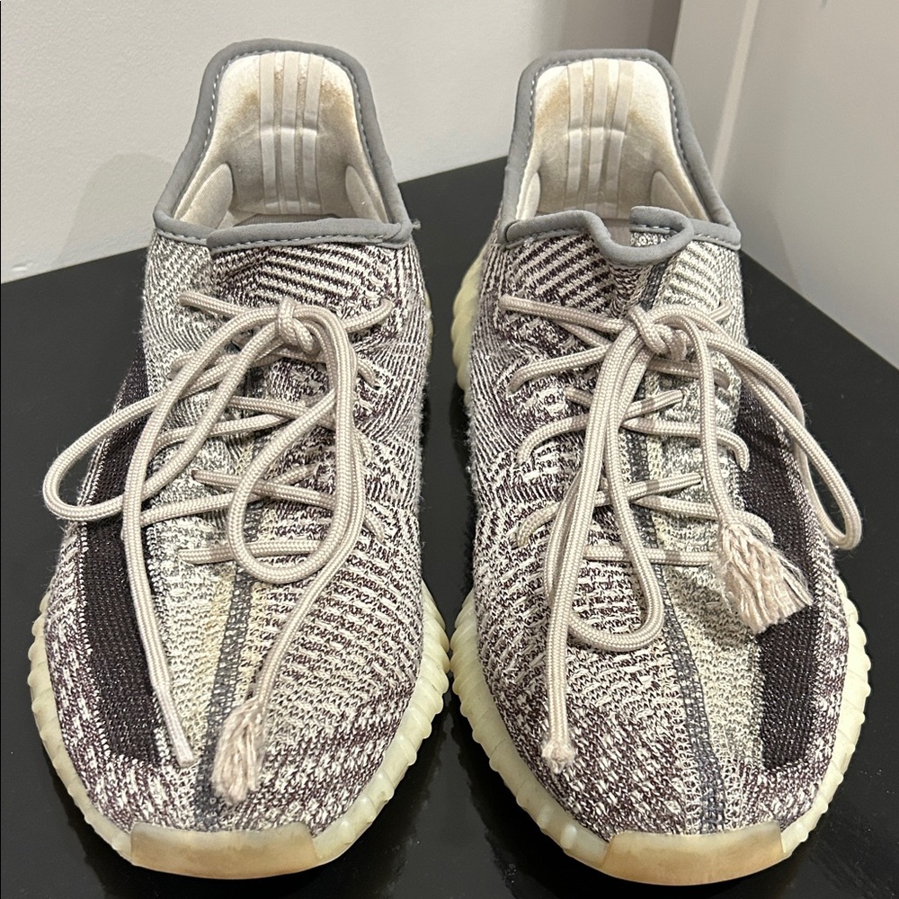 Yeezy adidas Knit Sneakers with Neutral grey Tones AUTHENTIC